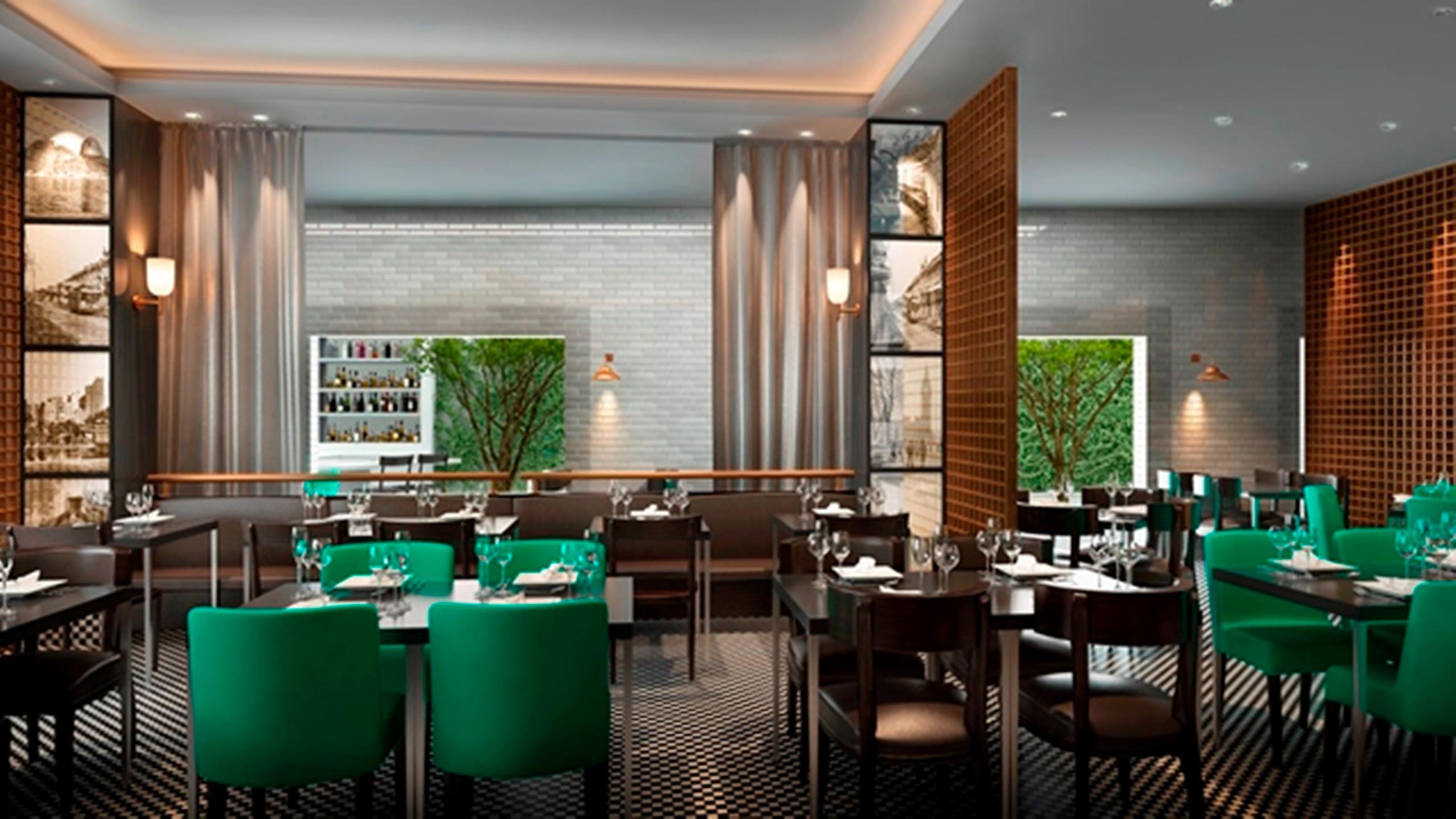 Hotel Atlantico Prime Rio de Janeiro Exterior foto Interior of the restaurant
